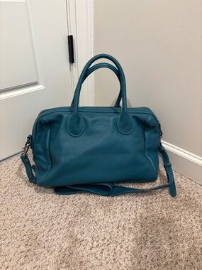 Beck Bags, Hayes Teal Leather Women's Bag